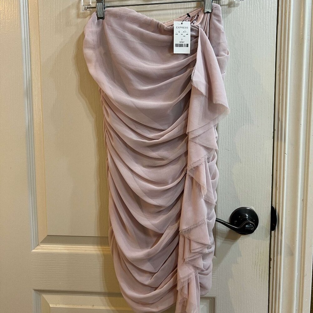NWT Express Ruched Dress